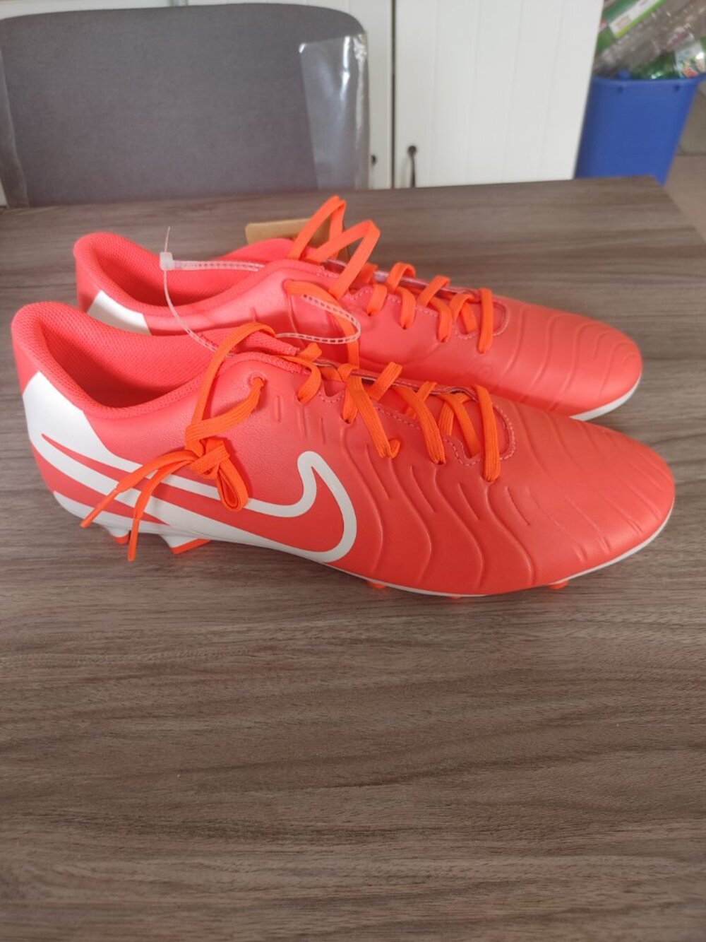Nike Tiempo Legend 10 Elite FG Hot Lava Soccer Cleats Men's Size 12.5 - Picture 2 of 5